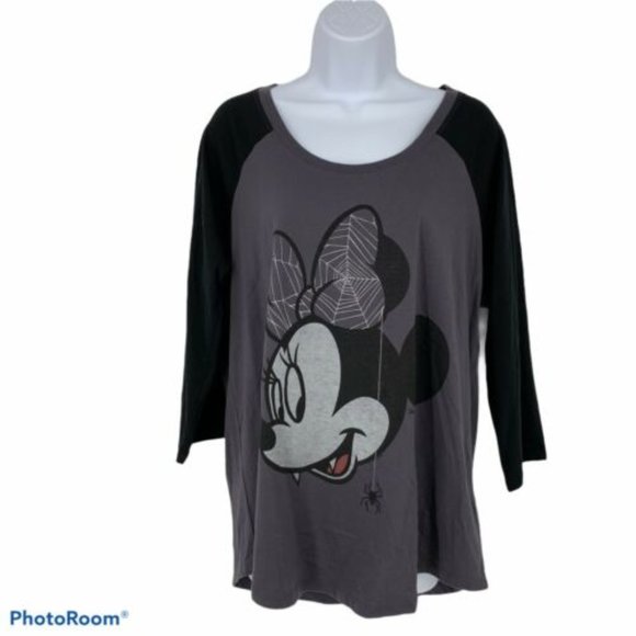 Torrid Minnie Mouse Halloween Shirt Size M